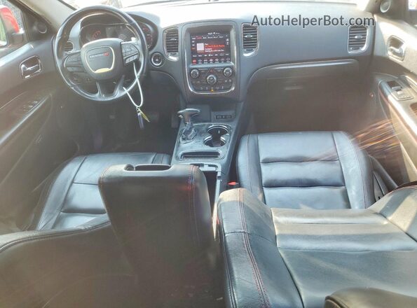 1C4RDJDG2JC362291 2018 DODGE DURANGO Red Widok zestawu wskaźników