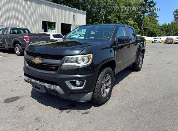 1GCPTDE17G1302100 2016 CHEVROLET COLORADO Black Հետևի ձախ