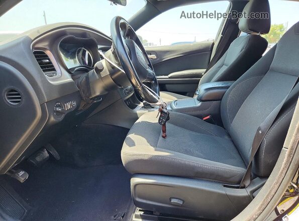 2C3CDXBG8JH115192 2018 DODGE CHARGER Черный Вид панели приборов