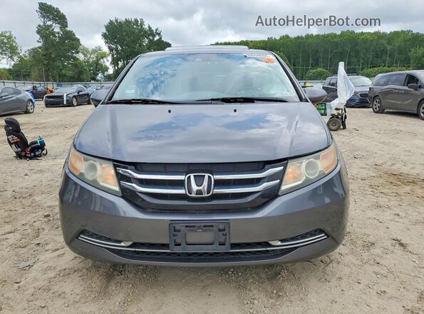 5FNRL5H64GB137975 2016 HONDA ODYSSEY Silver Vista trasera