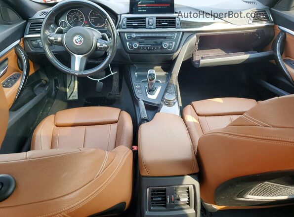WBA8Z5C50GG500817 2016 BMW 3 SERIES Black Вид щитка приладів