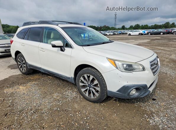 4S4BSBNC8G3219794 2016 SUBARU OUTBACK White Widok z przodu