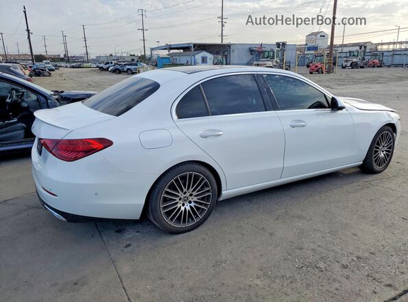 W1KAF4GB7PR096965 2023 MERCEDES-BENZ C Белый Передняя правая четверть