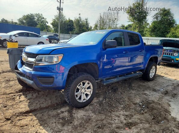 1GCGSCEN2J1258837 2018 CHEVROLET COLORADO Синий Задняя левая четверть