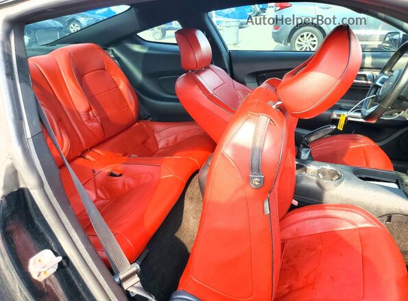 1FA6P8CF7G5201594 2016 FORD MUSTANG Черный Вид задней части салона