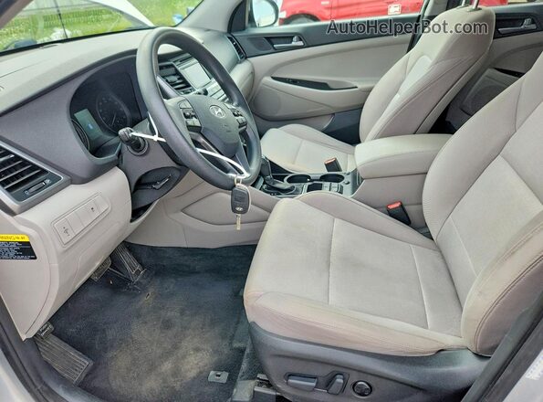 KM8J33A22GU164927 2016 HYUNDAI TUCSON Silver Widok deski rozdzielczej