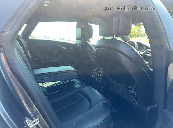 WAUW2AFC3GN010429 2016 AUDI S7 Gray Front interior view