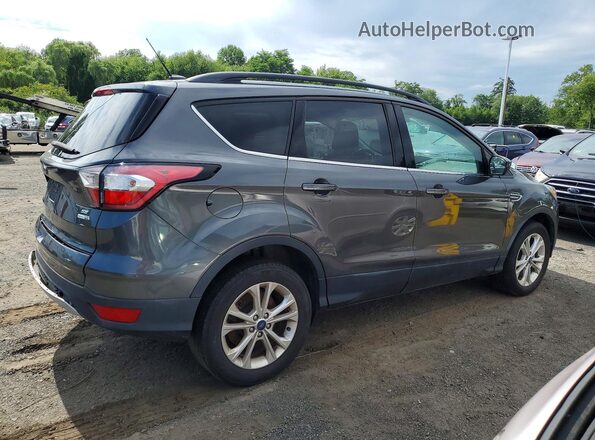 1FMCU9GD9JUB92099 2018 FORD ESCAPE Gray Առջևի աջ