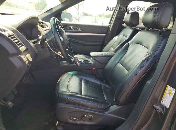 1FM5K7DH2HGB15156 2017 FORD EXPLORER Серый Вид панели приборов