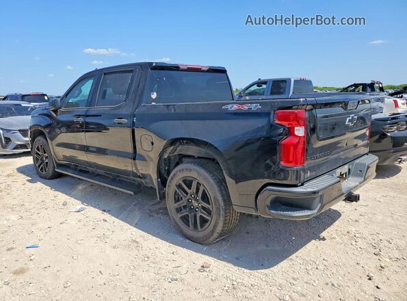 3GCPYBEK8NG171384 2022 CHEVROLET SILVERADO Black Trasero derecho