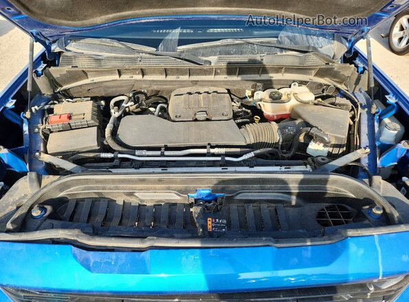 1GTPHCEK4PZ198655 2023 GMC SIERRA Blue Vista del compartimento del motor