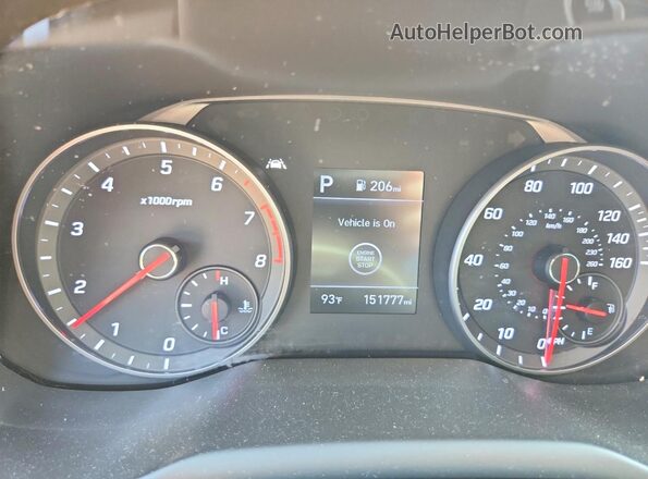 KMHD04LB1LU993975 2020 HYUNDAI ELANTRA Blue Vista de los asientos traseros