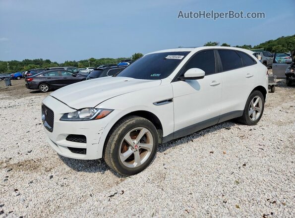 SADCJ2GX9JA237580 2018 JAGUAR F-PACE White უკანა მარცხენა