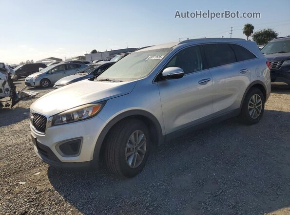 5XYPG4A30GG052274 2016 KIA SORENTO Silver Задня ліва чверть