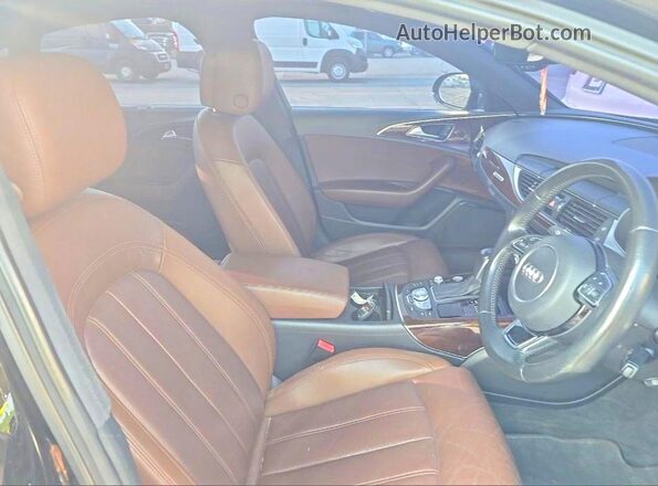 WAUHGAFC7GN006622 2016 AUDI A6 Black Rear view