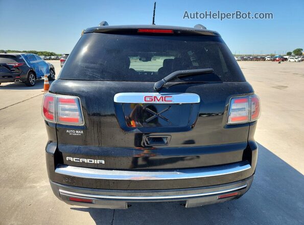 1GKKRSKD3HJ173578 2017 GMC ACADIA Черный Вид салона спереди
