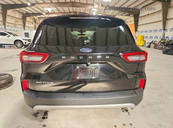 1FMCU0GN0SUA73864 2025 FORD ESCAPE Black Widok wnętrza z przodu