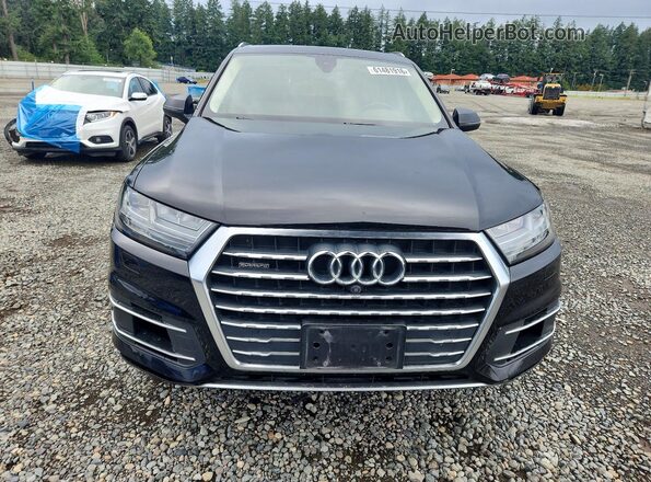 WA1LAAF70JD015493 2018 AUDI Q7 Black Вид ззаду