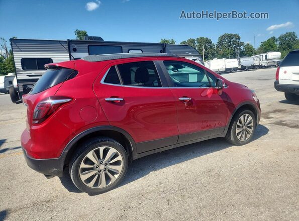 KL4CJASB4KB781105 2019 BUICK ENCORE Красный Передняя правая четверть