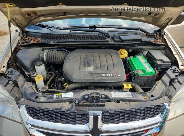 2C4RDGBG8GR145303 2016 DODGE CARAVAN Tan Вид наклейки з VIN-кодом