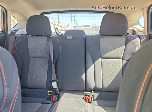 JF2GTAEC1L8246545 2020 SUBARU CROSSTREK Black Vista interior trasera
