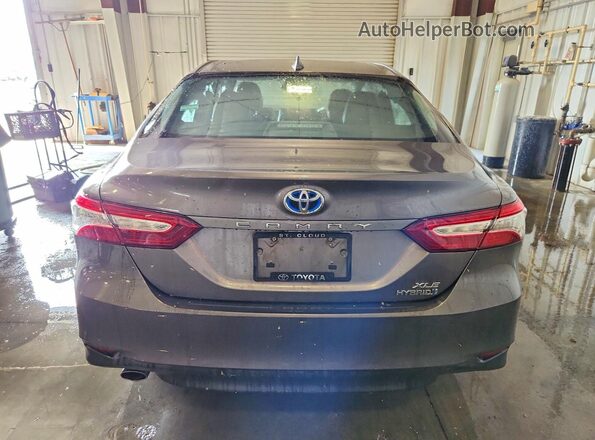 4T1B21HK1KU513862 2019 TOYOTA CAMRY Gray Вид салону спереду