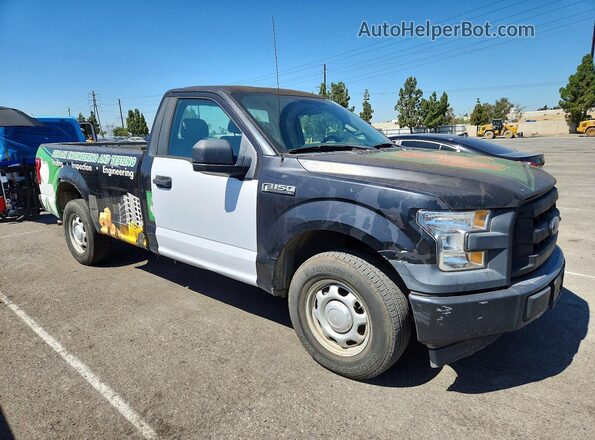 1FTMF1C83HKD72827 2017 FORD F150 Black Widok z przodu