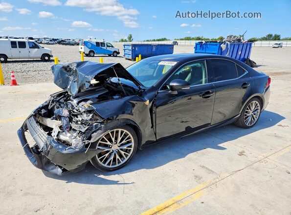 JTHCM1D22G5010852 2016 LEXUS IS Black Задня ліва чверть
