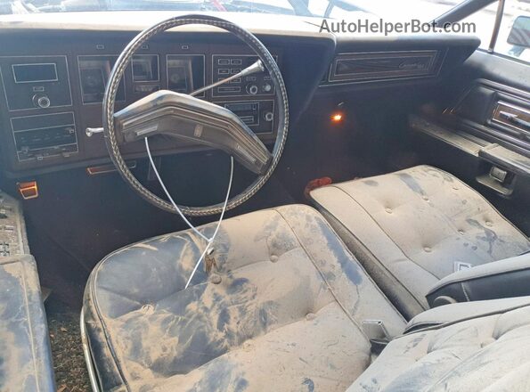 6Y89A822943 1976 LINCOLN CONTINENTA Black Widok zestawu wskaźników