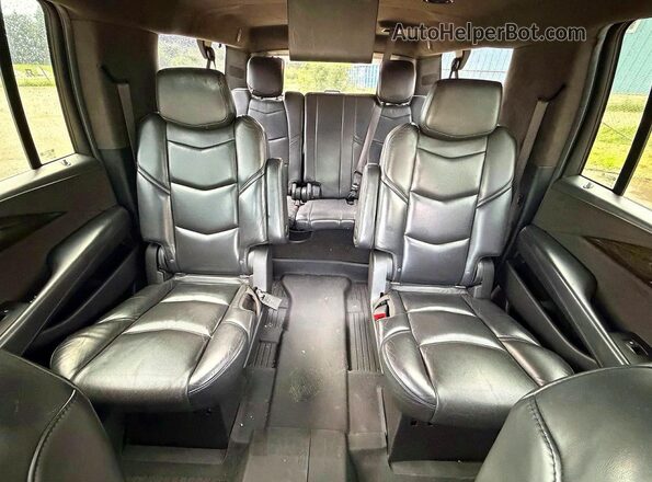 1GYS4KKJ2LR110640 2020 CADILLAC ESCALADE Black VIN კოდის სტიკერის ხედი