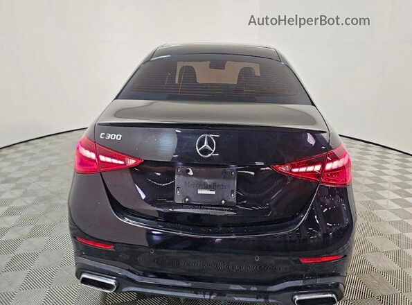 W1KAF4GB2NR009714 2022 MERCEDES-BENZ C Black სალონის 360-გრადუსიანი ხედი