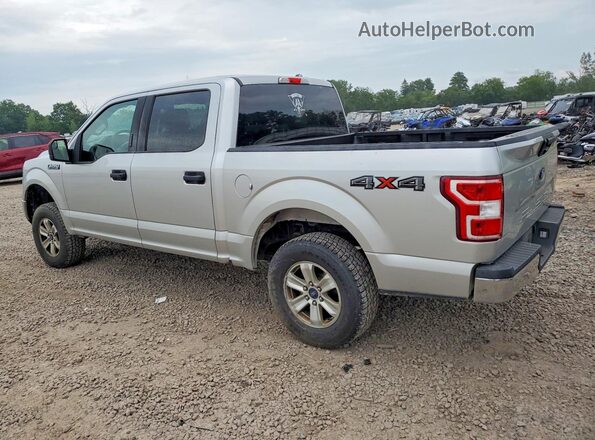 1FTEW1E54KFB37554 2019 FORD F150 Silver Задня права чверть
