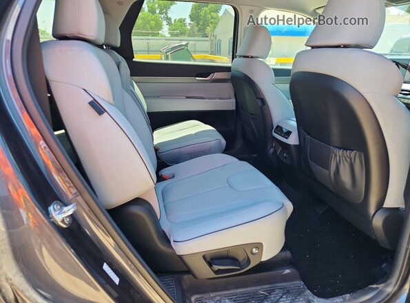 KM8R24GEXRU797515 2024 HYUNDAI PALISADE Gray Rear interior view