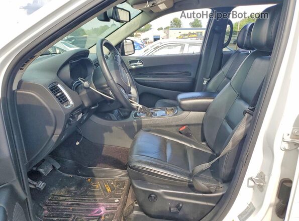 1C4RDJDG6GC362285 2016 DODGE DURANGO White Առջևի վահանակի տեսք