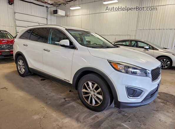 5XYPGDA54HG234367 2017 KIA SORENTO White Vista frontal