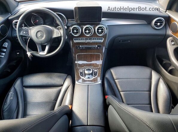 WDC0G4KB7HF196636 2017 MERCEDES-BENZ GLC-CLASS Black Widok zestawu wskaźników