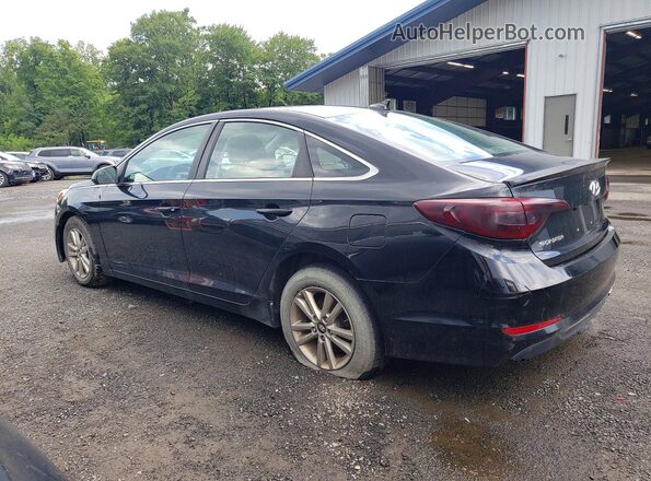 5NPE24AF1GH294922 2016 HYUNDAI SONATA Black Trasero derecho