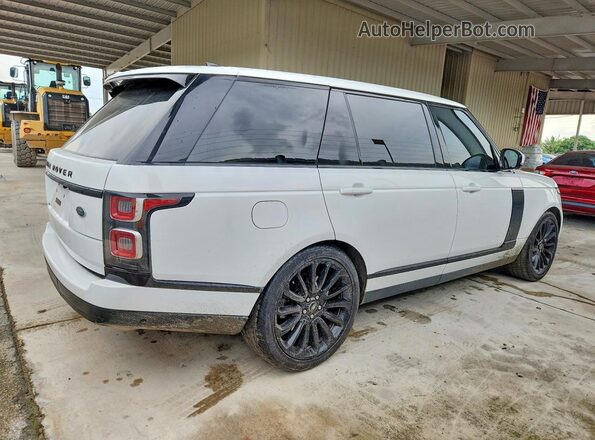 SALGS5RE1JA390129 2018 LAND ROVER RANGE White Delantero derecho