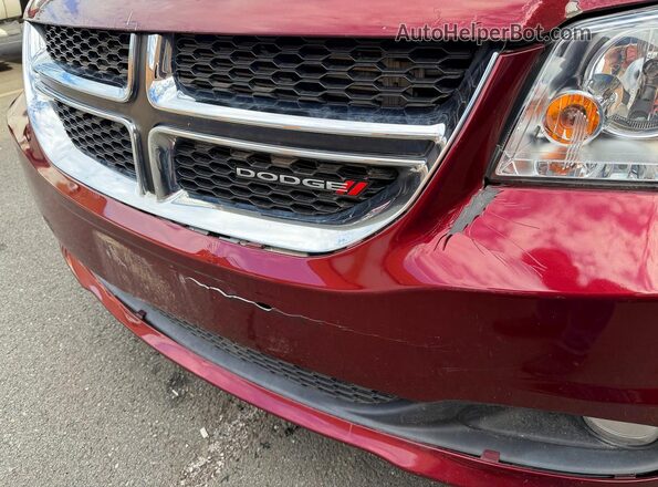 2C4RDGCG8HR761468 2017 DODGE GRAND Бордовый Вид подкапотного пространства