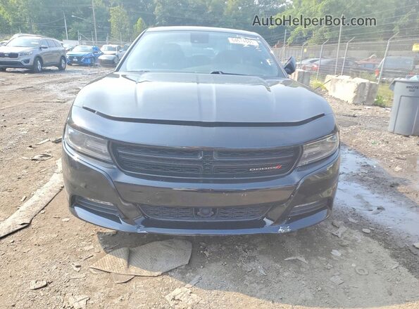 2C3CDXCT7GH104561 2016 DODGE CHARGER Black Rear view