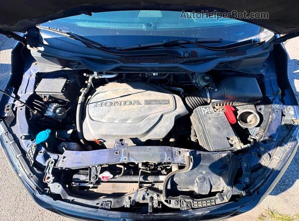 5FNRL6H72KB032665 2019 HONDA ODYSSEY Blue წინა პანელის ხედი
