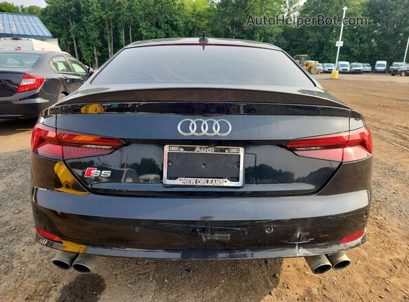 WAUP4AF57JA032447 2018 AUDI OTHER Black Widok wnętrza z przodu