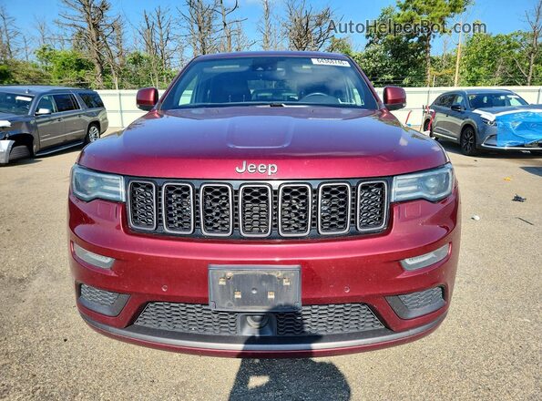 1C4RJFCG6JC222980 2018 JEEP GRAND Red Вид ззаду