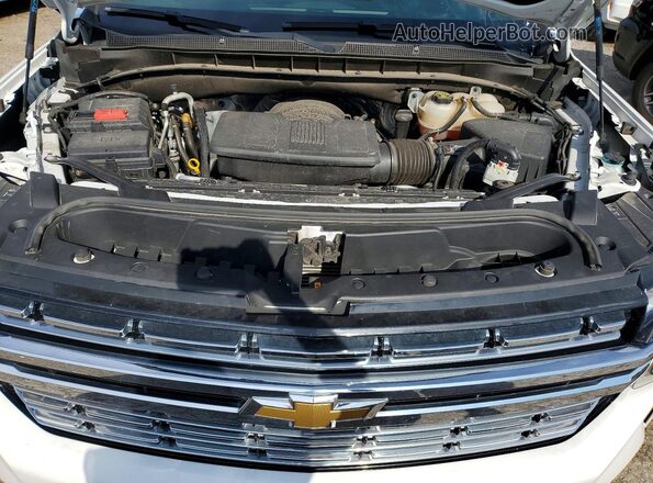 1GNSCFKD1PR370437 2023 CHEVROLET SUBURBAN White Вид наклейки з VIN-кодом