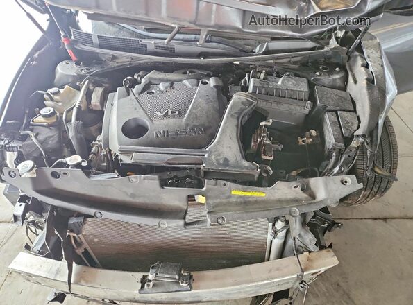 1N4AA6AV5KC383679 2019 NISSAN MAXIMA Серый Вид подкапотного пространства
