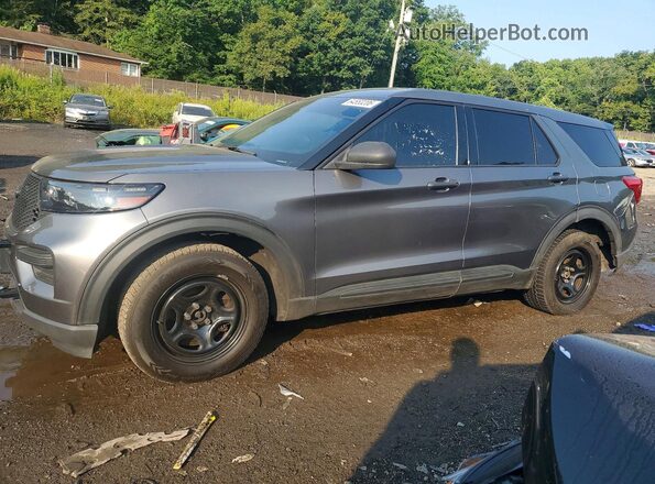 1FM5K8AB3LGC95228 2020 FORD EXPLORER Gray Tył lewy