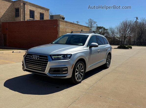 WA1LAAF72JD046552 2018 AUDI Q7 Silver Rear right