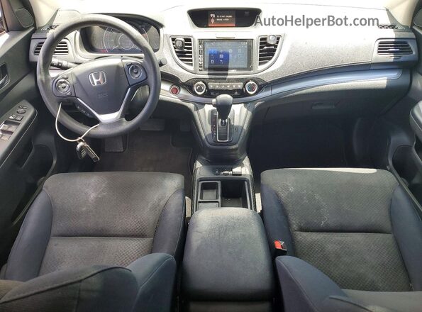 2HKRM3H59GH565986 2016 HONDA CR-V Gray ხელსაწყოთა პანელის ხედი