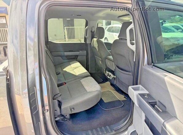 1FTEW1C86PKD23334 2023 FORD F150 Gray Вид підкапотного простору