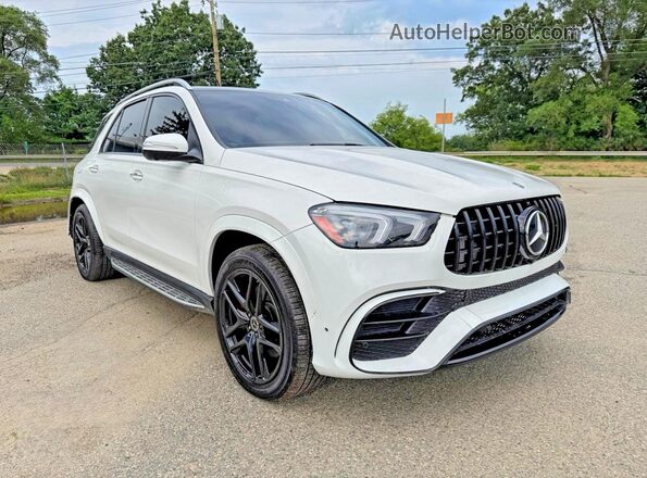 4JGFB8GB5MA396514 2021 MERCEDES-BENZ GLE White Rear left